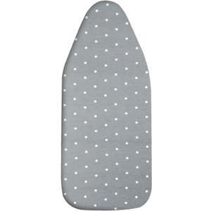 Small Ironing Board Cover Scorch Resistant, Table top Ironing Board Cover with Padding Heat Reflective Heavy Duty Pad (Gray dot, 12.5"x32")
