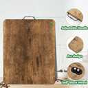 Appliance Slider, Sliding Tray for Coffee Maker, Coffee Pot Slider for Countertop, 360 Rolling Tray Appliance Slider for Kitchen Appliances- Rustic Brown (9.5 X 14)