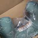 Boppy Nursing Pillow - Ergonomic Bottle & Breastfeeding Pillow with High, Firm, Large Area, Water-Repellent Cushion with Washable Cover; Baby Safety Alliance Verified - Forest Green Dinos