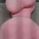 Queekay 4 Pcs Valentine Heart Pillow Cute Plush Cushion Toy Valentine Throw Heart Shaped Pillow Decorative Stuffed Plush Toy for Friends Bed Chair Sofa Cars(Pink)