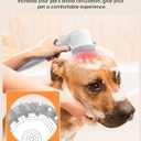 Dog Shower Attachment, Pet Shower Set with 9.84ft Hose, 3-mode Handheld Dog Shower Head, Pet Shower Attachment, No Drill Hook, Pet Bathing Tool (White)