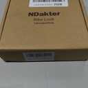 NDakter Bike Lock, 5 Digit Combination Heavy Duty Anti Theft Bicycle Chain Lock, 2.62/3.2/4.27/5/6Ft Long, High Security Resettable, Suitable for Bike, Scooter, Door, Gate, Fence-4/6mm Thick