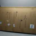 51" Extra Tall Cat Gate 30"-49.27" Wide, Auto Close, Pressure Mounted, for Cats & Small Dogs, Hallway, Stairs, Kitchen, Not Baby Gate,White