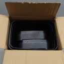 2 Pack 2.7 Gal Bathroom Trash Can with Lid, Automatic Trash Can Small Smart Garbage Can Touchless, Slim Motion Sensor Waterproof Plastic Trash Bins for Bedroom Office Kitchen Toilet Black