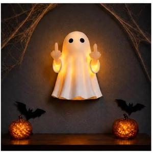 Halloween Ghost Flipping Finger Night Light up,Halloween Lamp