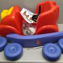 Step2 Push Around Buggy Kids Push Car, Ride On Car with Seat Belt and Horn, Toddlers Ages 18 Months - 3 Years Old, Max Weight 50 lbs., Easy Storage, Ideal Stroller Substitute, Red
