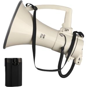 75w Rechargeable Megaphone Bullhorn Loud Speaker
Siren and Recording, BT/AUX/USB input