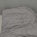 MUXHOMO 7 Pieces Queen Comforter Set, Soft Bed in a Bag Queen Size, All Season Bedding Set with Comforter, Flat Sheet, Fitted Sheet, Pillowcases & Shams, Dark Grey