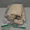 ChrisDowa 100% Blackout Curtains for Bedroom with Black Liner, 2 Thick Layers Total Blackout 2 Panels Set (Beige, 52 x 84 Inch)