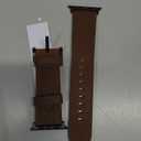 EDIMENS Leather Bands Compatible with Apple Watch 46mm 45mm 44mm 42mm(Series 1 2 3) Band Men Women, Vintage Genuine Leather Wristband Replacement Band Compatible for Apple Watch iwatch Series 10 9 8 7 6 5 4 SE