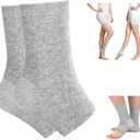 Bamboo Fiber Compression Socks for Men & Women - Ultra Soft & Breathable Ankle Foot Sleeves, All-Day Comfort for Running, Travel, Work & Recovery