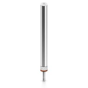Bzcovac 3/4" Boat Seat Pin Post (1-Pack, 16"), Lock-in Style Non-Threaded Pedestal Post for Marine Boat Seat Mounting, Aluminum Extension Pole for Pontoon, Fishing Boat, Bass Boat, and More