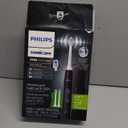Philips Sonicare ProtectiveClean 5300 Rechargeable Electric Toothbrush, with Pressure Sensor, 3 Cleaning Modes, SmarTimer and QuadPacer, with 2 Bonus Brush Heads, Travel Case, Black, Model HX6423/34