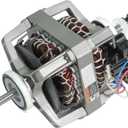 279827 Dryer Motor (White Drive Shaft Long 3.9cm/1.54in) by puxyblue Replace Part W10194250 W10366770 W10396029 W10396032 W10448892