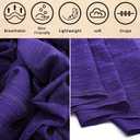 Ladiery Shawl Wraps for Women-Chiffon Shawl for Women Sparkly Rhinestones for Banquets, Weddings, and Formal Occasions. (Blue)