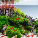 Lewtemi 100 Pcs Mini Fake Lobster Toys Decorations Red Rubber Realistic Soft Decors Food Models for Crawfish Boil Party Supplies, Crafting Favor, Pendants, Early Education Classroom Prize Photo Props