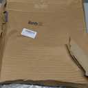 6 Pcs Serving Trays with Handles Trays for Eating 16 x 11 Inch Multi Purpose Plastic Tray Rectangular Anti Skid Decorative Food Tray for Restaurant Breakfast Countertop Party Kitchen (Green)