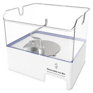 Upgraded W10347093 Removable Ice Bin Replacement for Whirlpool Refrigerator Ice Maker Parts WPW10347093 Ice Bucket fit WRF736SDAM13, WRF736SDAM14, Replace W10347100, AP6020018 Ice Container Assembly
