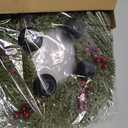 2 Pcs Christmas Advent Wreath Candle Holder Advent Wreath Catholic Ring with 4 Candle Holders Peace Hope Love Joy for Table Decorations Centerpiece Gift Winter Holiday