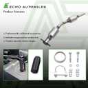 Catalytic Converter Compatible with Toyota Corolla/Matrix/Pontiac Vibe 2003 2004 2005 2006 2007 2008 1.8L L4 Catalytic Convertor W/Gasket EPA Compliant 53717
