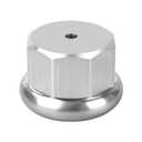 Well Drive Cap 1-1/4",Heavy-Duty Malleable Steel, Fits DRCAP 125/1695  Thread Protector for Shallow Well Point Installation