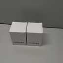 2 x 13oz Avocado Green Iced Coffee Cup with Plastic Lid, Vegan Leather Sleeve, Glass Tumbler with Straw and Lid, Matcha Cup, Hot and Cold Drink, Espresso Mug, (1 Count)