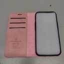 Wallet Case for iPhone 14 Pro Compatible with Magsafe, 2-in-1 PU Leather Flip RFID Blocking Card Holder Stand Shockproof Magnetic Detachable Cover for iPhone 14 Pro Case 6.1", Pink