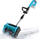 14-in Cordless Snow Shovel Kit,Electric Snow Shovels with Direction Plate & Dual-Safety Switch Snow Blower for Wet Snow Heavy Snow Steps Driveways Porches Walkways(Tool Only)