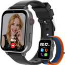 4G Kids Smart Watch for Boys Girls with GPS Tracker, Kid Smartwatch Phone Call SOS Video Call for Kids Birthday Gift Ages 4-12