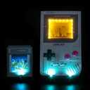 Light kit Compatible with Lego 72046 Game Boy - No Model Only Light, LED Lighting Accessories Compatible with Lego 72046