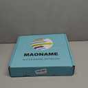 MAONAME Round Charger Plates Set of 12, 13 Inch Brown Charger for Dinner Plates, Farmhouse Faux Wood Plate Chargers, Rustic Table Chargers for Weddings, Party