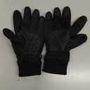 Winter Gloves for Men and Women in Cold Weather - Thermal Gloves with Touchscreen Fingers, Water Resistant Warm Gloves for Running, Bike and Hiking (Medium, Black)