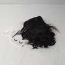 FAVE Natural Wave Human Hair Wigs with Bangs 12" Brazilian Virgin Human Hair 13 HD Lace Top Wig Bob Wig with Bangs Glueless Black Wigs Easy Install