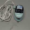 Travel Iron Mini with Steam for Clothes with Dual Voltage, Portable Mini Ironing Machine with Non-Stick Soleplate, Small Iron for Sewing, Quilting and Handcraft (Celadon)