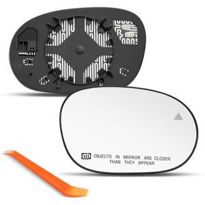 BSD Compatible with 2008-2023 Dodge Challenger, Dodge Charger Passenger Side Mirror, Right Side Mirrors with Blind Spot, Power Heated