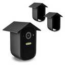 HOLACA Protective Silicone Case for eufyCam 2C & eufyCam 2C Pro Easy to Install, Rain/Sonw Protection,Silicone Skin for eufyCam 2C/2C Pro(2 Pack,Black)