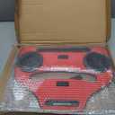 Desk Attachment for Peloton Bike (NOT Bike+) Tray Holder for Phone, Cup, Tablet, Ergonomic Platform Tray Accessories for Peloton Spin Bikes (Red)