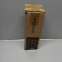 Art3d Natural Bamboo Wall Panel for Interior Wall Decor, Renewable Pole Wrap Wainscoting Paneling for Wall Ceiling Furniture Cabinet Office, 12 x 96 Inch - Dark Burned