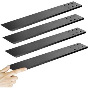 Hidden Granite Countertop Support Brackets Thick Heavy Duty Counter top Brackets,Flat Black Wall Mount Support Countertop Overhang Support for Quartz, Wood, Concrete,Island,20inch 4Pack