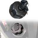 Locking Gas Cap for Boat, Anti-Theft Fuel Door Cover Gas Tank Doors Locks for Polaris RZ Ranger 900 1000 XP PRO XP Sportsman, Replace for# 5433687/5435534/5450389/5439075