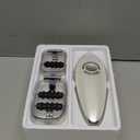 Lymphatic Drainage Massager & Anti-Cellulite Tool - Body Sculpting Machine with Microcurrent, Light, Heat & Vibration for Legs, Arms, Belly | Reduces Stretch Marks & Cellulite  Off-White