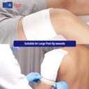 GauzeCare Sterile Abdominal- ABD Combine Pads| 24-Pack, 8x10 Inches| Extra Absorbent & Thick, Individually Wrapped Wound Dressing, First Aid Pads| Surgical-Grade, Nonstick- for Heavy Leakage, Post Op