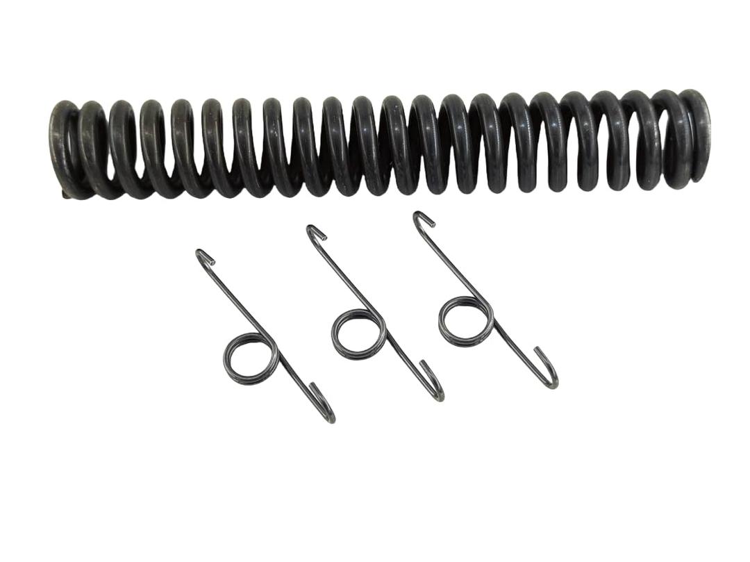 Replacement 1X Drive Shaft Spring 932-3016 732-3016 IH-376281-R1 and 3X Driving Disc Spring 732-3018 932-3018 IH-387465-R1 Fits M IH Cu-Ca 800 104 106 108 1200 1250 126 128 70 71 72 1650 Model