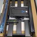 USX STAR UL Listed Full Motion TV Wall Mount Bracket for Most 37-86 inch TVs, Swivel Tilt Extension Level TV Mount, Max VESA 600x400mm, Holds up to 132lbs & 16" Wood Studs with Hole Drilling Template