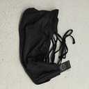 ELLECIGA Women's Push Up Bikini Top Knot Front Underwire Swimwear, L