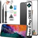 YWLRONG for Motorola Moto G Play 2023 Screen Replacement Touch Screen for Moto G Play 2023 XT2271 XT2271-5 Replacement Screen LCD Display Digitizer Assembly with Kit(Black)