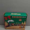 Gloween Christmas Train Sets for Under The Tree, Electric Train Toy with Steam, Light & Sound, Great for 3 4 5 6 7 8+ Year Old Kids Toddler Boys Girls