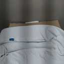 Kayfia King Size Bed Wedge Pillow for Headboard Bed Gap Filler with Pocket Close Gap (0-8") Prevent Pillow Loss Triangle Foam Mattress Filler for Gap Between Wall and Mattress (White, 76"x10"x6")