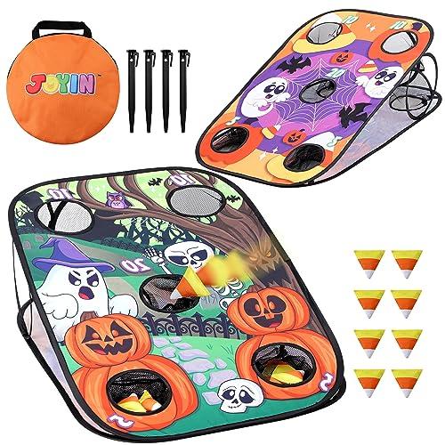 JOYIN Halloween Toss Game Board with Bean Bag for Kids Outdoor Toys, Halloween Party Favor, Beach Yard Outdoor Activities, Family Party Supplies，Camping Outside Play Toy
