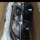 Left Driver Side Headlight Assembly Compatible with 2018 2019 2020 2021 2022 2023 2024 Toyota Camry L LE SE Head Lamps, Chrome Housing Amber